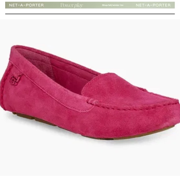 Shoes - Ugg Flores Suede driving loafer